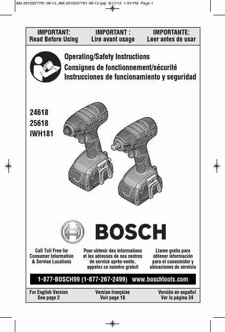 Bosch Power Tools Impact Driver 25618-01-page_pdf
